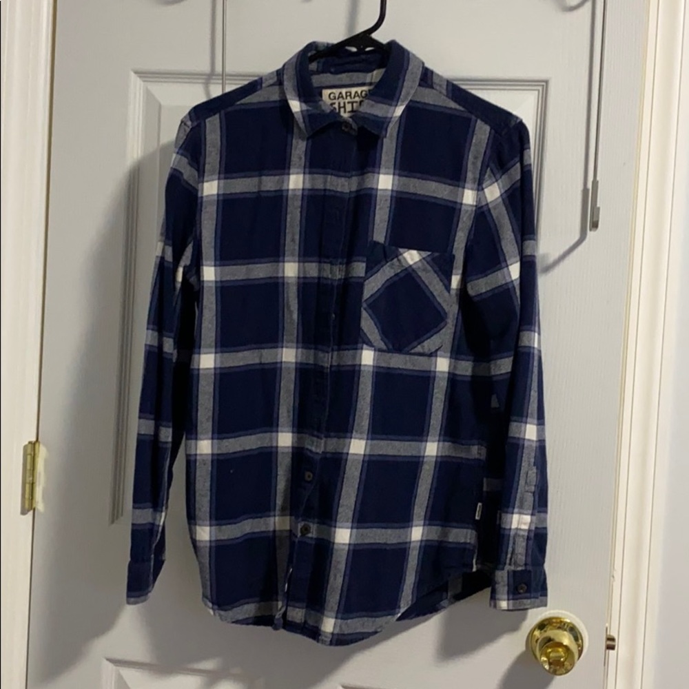 Plaid button up